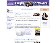 Tablet Screenshot of englishsoftware.com.au